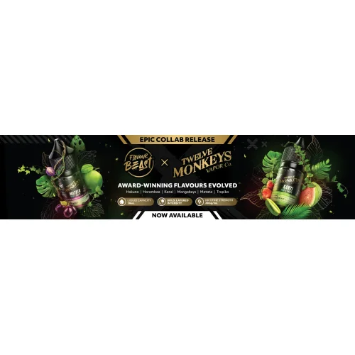 Flavour Beast X 12 Monkeys E-Liquid